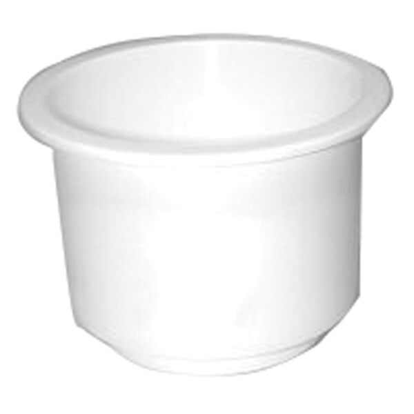 T-H Marine Supplies T-H Marine LCH-1W-DP Cup Holder, 3-1/8" - White LCH-1W-DP - main
